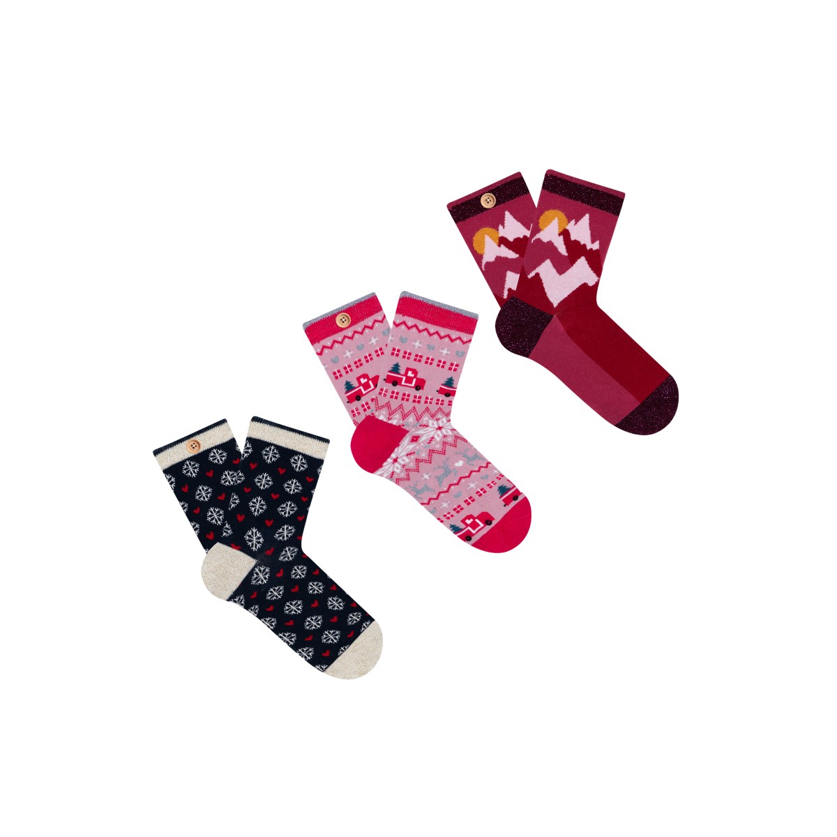 Cabaia - Pack de chaussettes femme