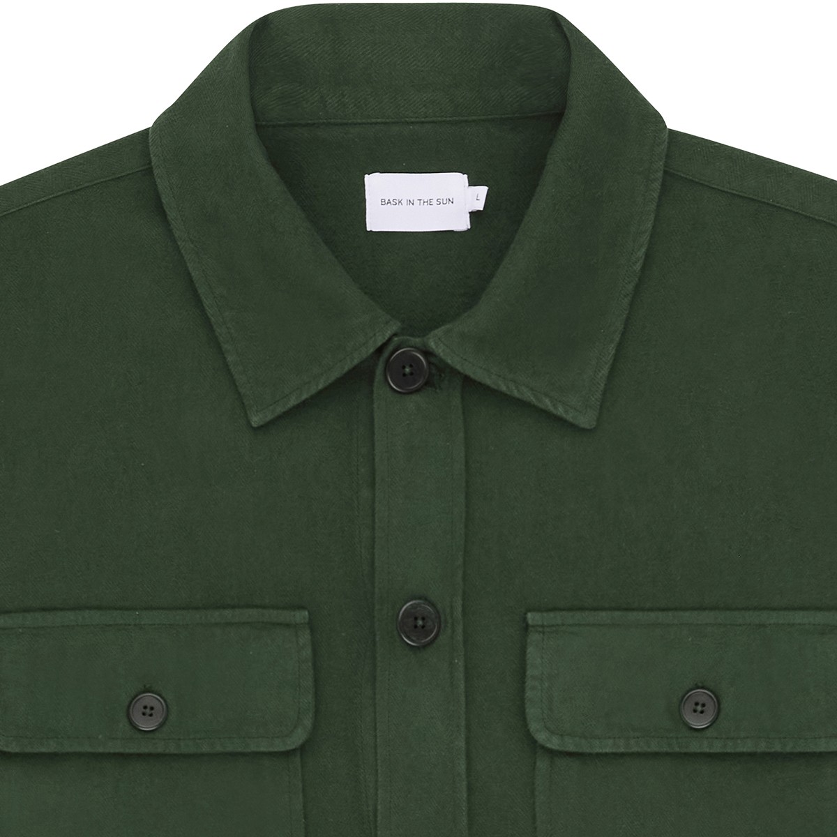 Bask in the sun - Chemise kaki