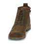 Christian Pellet - Boots homme velours chocolat