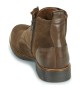 Christian Pellet - Boots homme velours chocolat