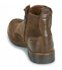 Christian Pellet - Boots homme velours chocolat