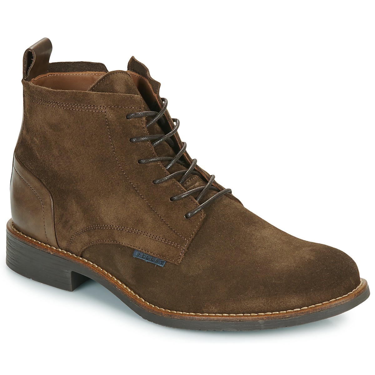 Christian Pellet - Boots homme velours chocolat