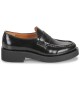 Christian Pellet - Mocassins en cuir verni noir