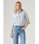 Levi's - Chemise en jean femme à rayures