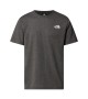 THE NORTH FACE - T-shirt RedBox gris chiné