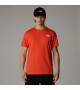 THE NORTH FACE - T-shirt RedBox orange