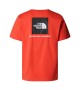 THE NORTH FACE - T-shirt RedBox orange