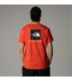 THE NORTH FACE - T-shirt RedBox orange