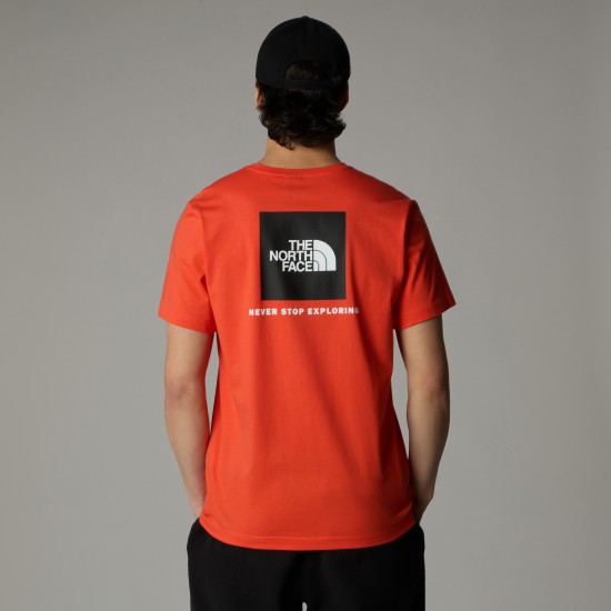 THE NORTH FACE - T-shirt RedBox orange