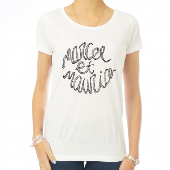 T-shirt femme Pieuvre Marcel et Maurice 2