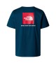 THE NORTH FACE - T-shirt bleu pétrole