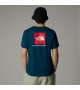 THE NORTH FACE - T-shirt bleu pétrole