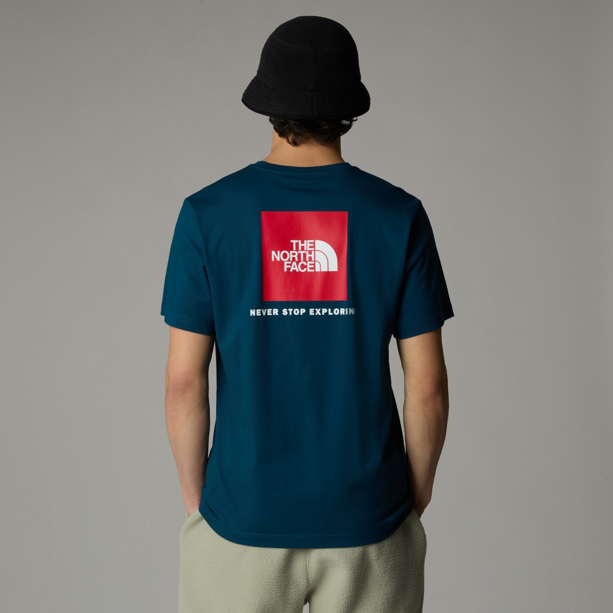 THE NORTH FACE - T-shirt bleu pétrole