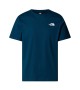 THE NORTH FACE - T-shirt bleu pétrole