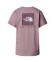 THE NORTH FACE - T-shirt mauve