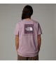 THE NORTH FACE - T-shirt mauve