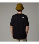 THE NORTH FACE - T-shirt unisexe noir