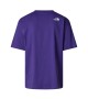 THE NORTH FACE - T-shirt unisexe violet