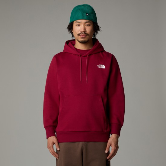 THE NORTH FACE - Sweat à capuche bordeaux