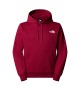 THE NORTH FACE - Sweat à capuche bordeaux