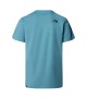 THE NORTH FACE - T-shirt Simple Dome bleu