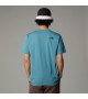 THE NORTH FACE - T-shirt Simple Dome bleu