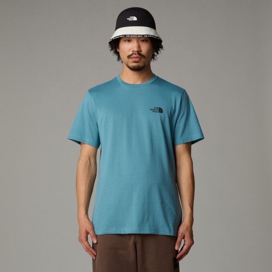 THE NORTH FACE - T-shirt Simple Dome bleu