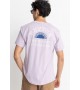 Rhythm - T-shirt lilas imprimé