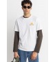 Rhythm - T-shirt blanc imprimé