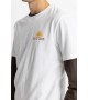 Rhythm - T-shirt blanc imprimé