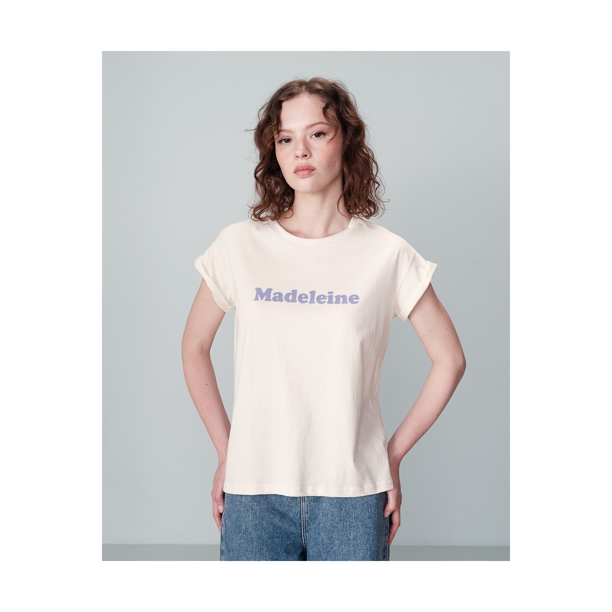 Grace et Mila - T-shirt crème "Madeleine"