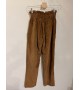 Pantalon en velours camel