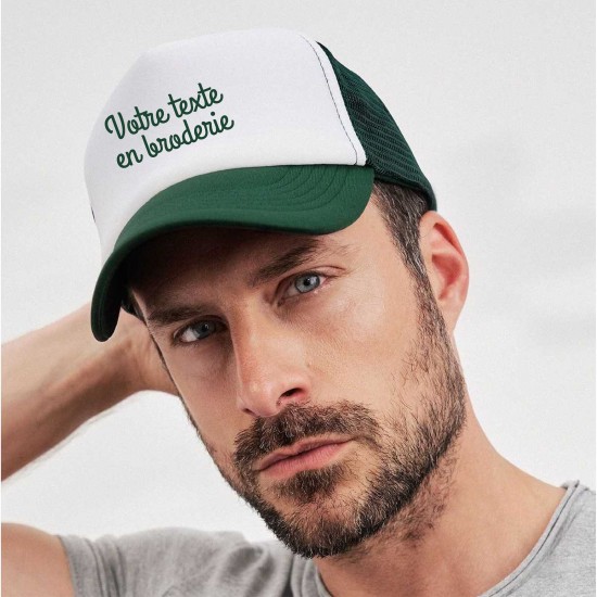 Marcel et Maurice - Casquette trucker personnalisée broderie