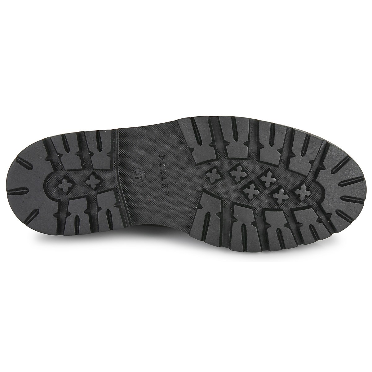 Christian Pellet - Derbies en cuir chocolat / léopard