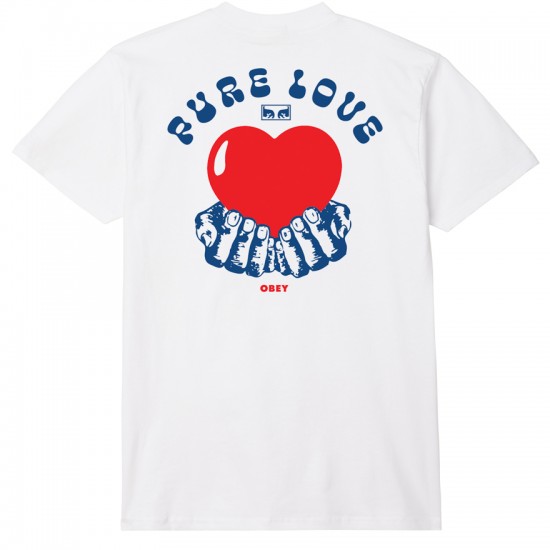 OBEY - T-shirt blanc