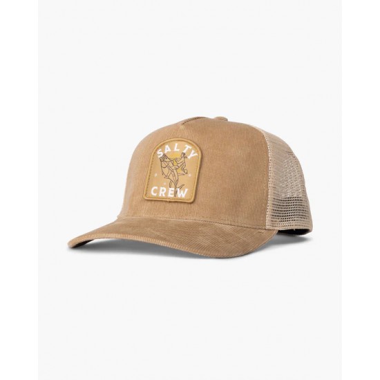 Salty Crew - Casquette en velours beige