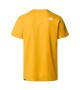 THE NORTH FACE - T-shirt jaune