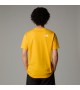 THE NORTH FACE - T-shirt jaune