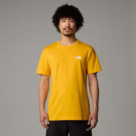 THE NORTH FACE - T-shirt jaune