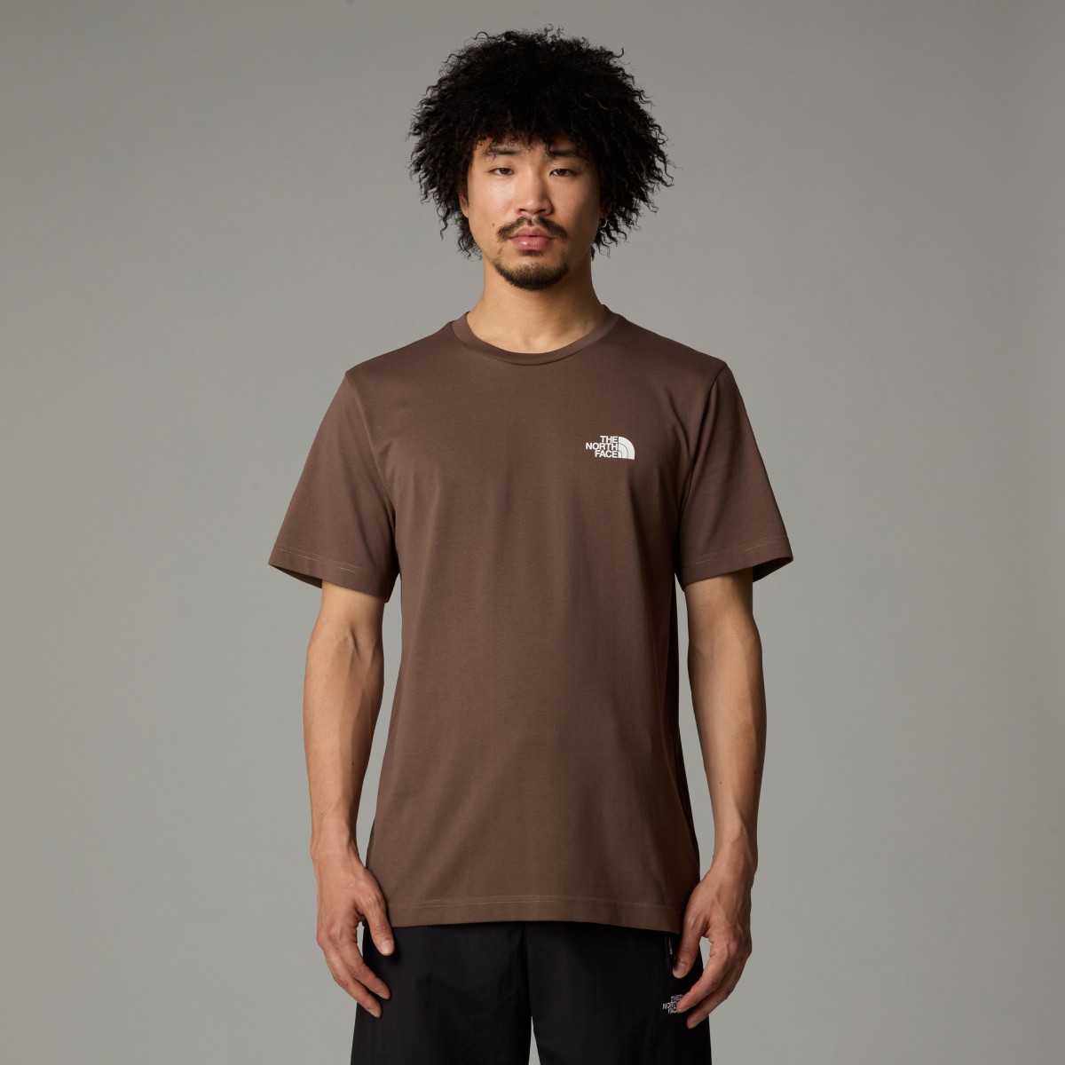 THE NORTH FACE - T-shirt marron