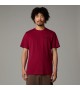 THE NORTH FACE - T-shirt bordeaux