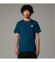 THE NORTH FACE - T-shirt bleu pétrole