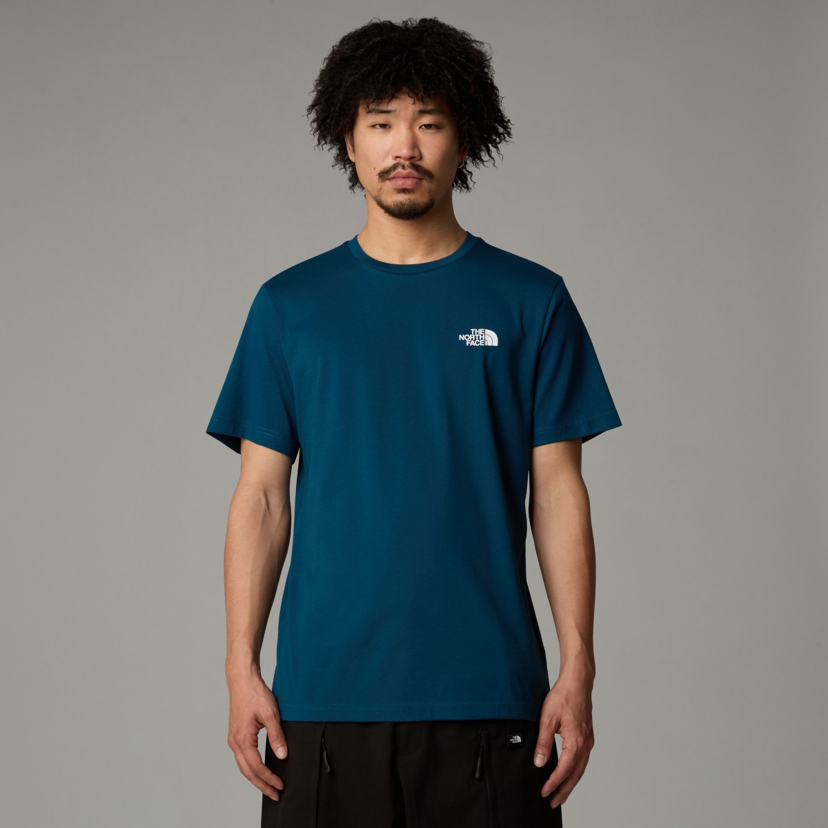 THE NORTH FACE - T-shirt bleu pétrole