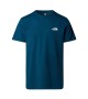 THE NORTH FACE - T-shirt bleu pétrole