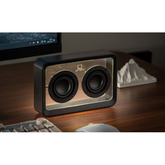 Gingko - Enceinte bluetooth noire