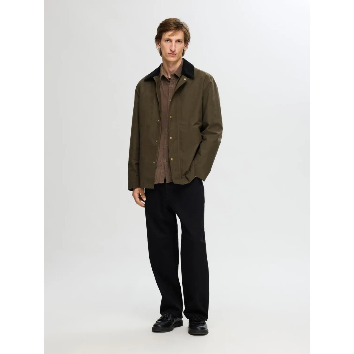 Selected - Veste kaki