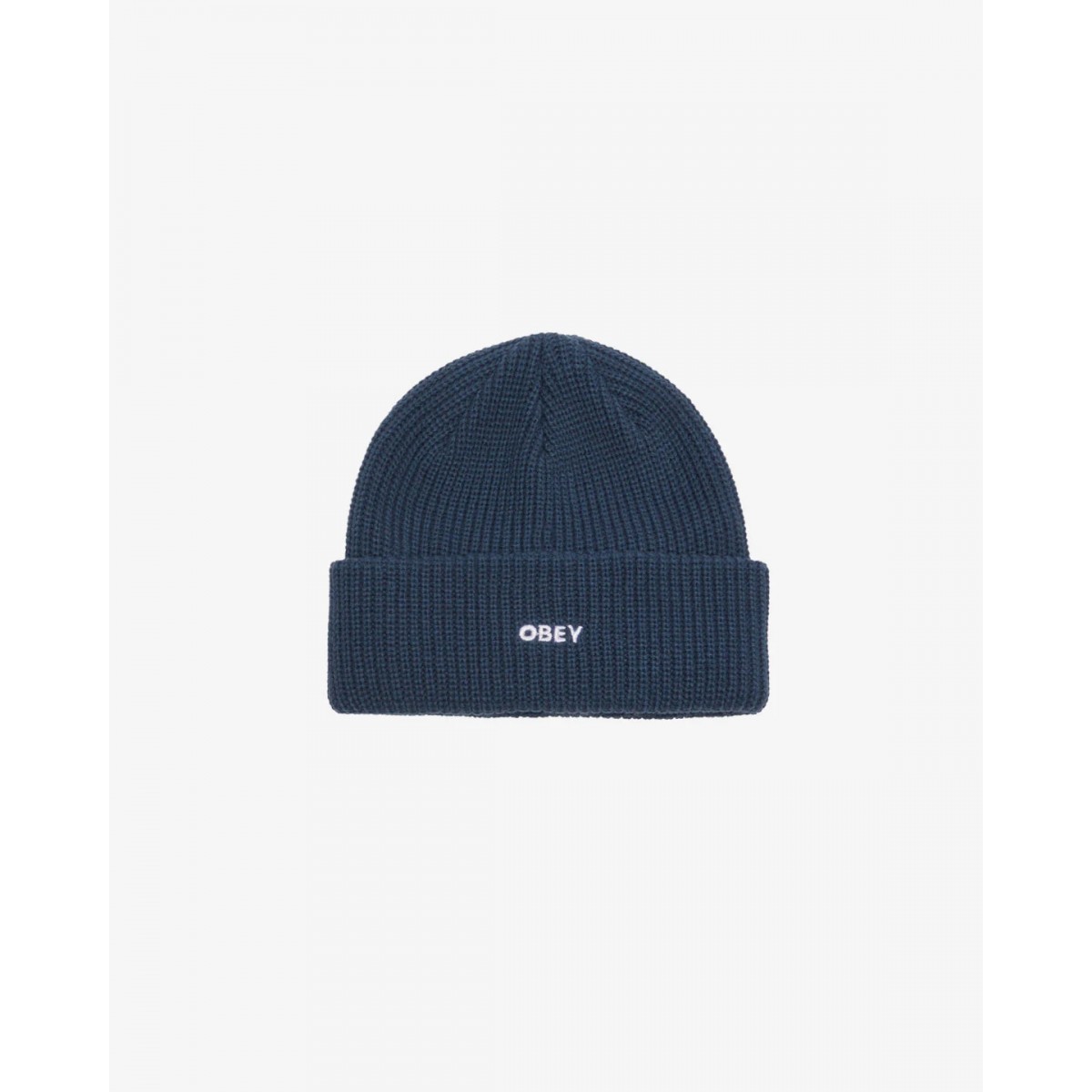 OBEY - Bonnet bleu marine