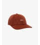 OBEY - Casquette en velours brique