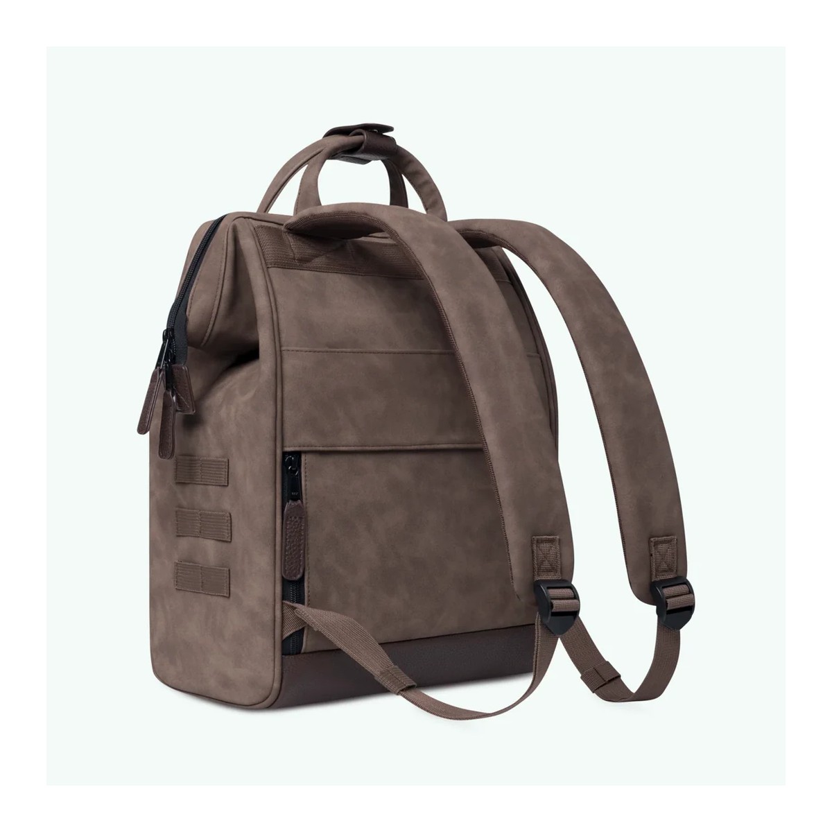 Cabaia - Sac à dos camel en cuir vegan