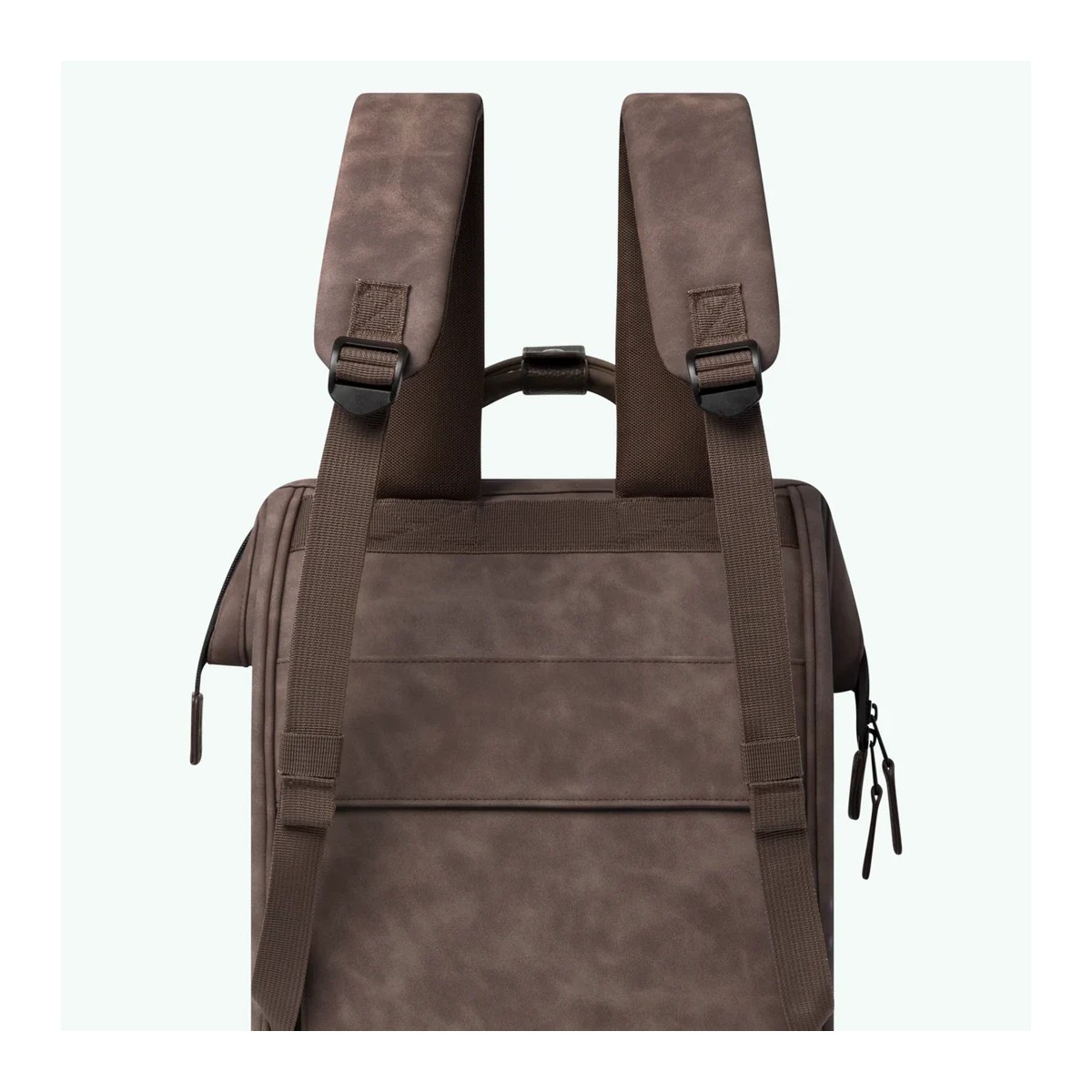 Cabaia - Sac à dos camel en cuir vegan